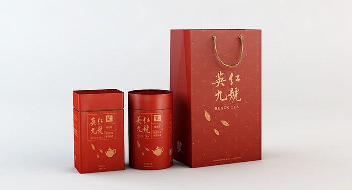 英紅九號茶葉包裝設(shè)計(jì)-廣東紅茶品牌提升包裝設(shè)計(jì)